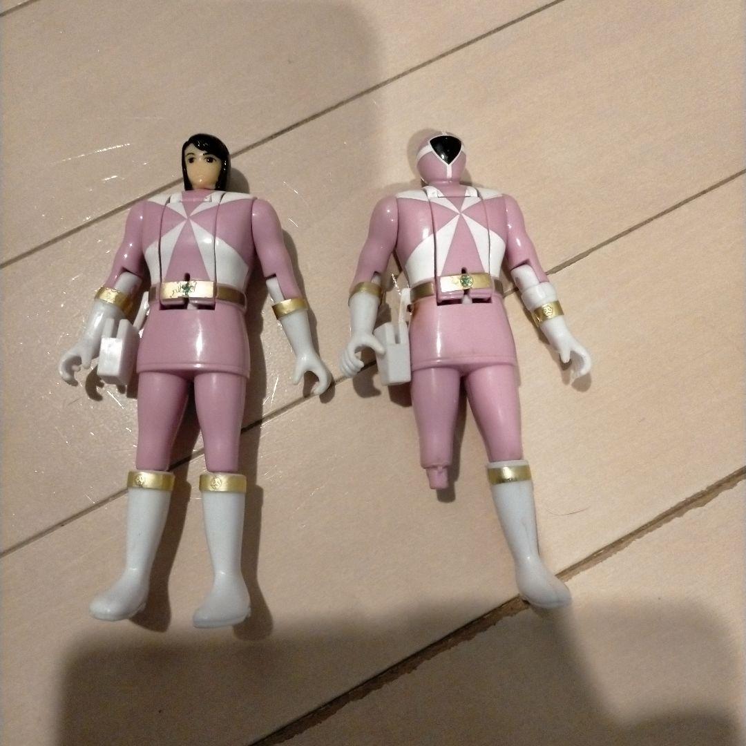 戦隊ヒーロー 変身アクションフィギュアセット(当時物)