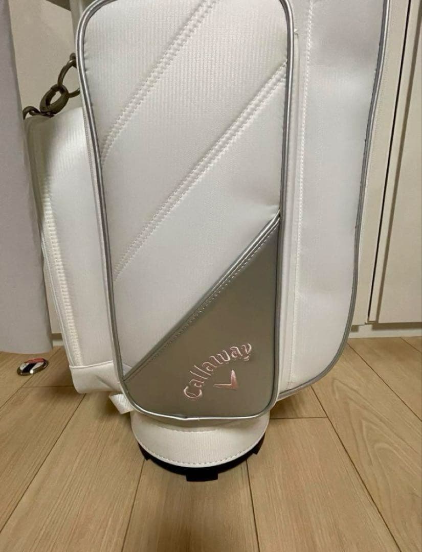 新品未使用　キャロウェイ　ゴルフキャディバック　レディース 軽量 ホワイト