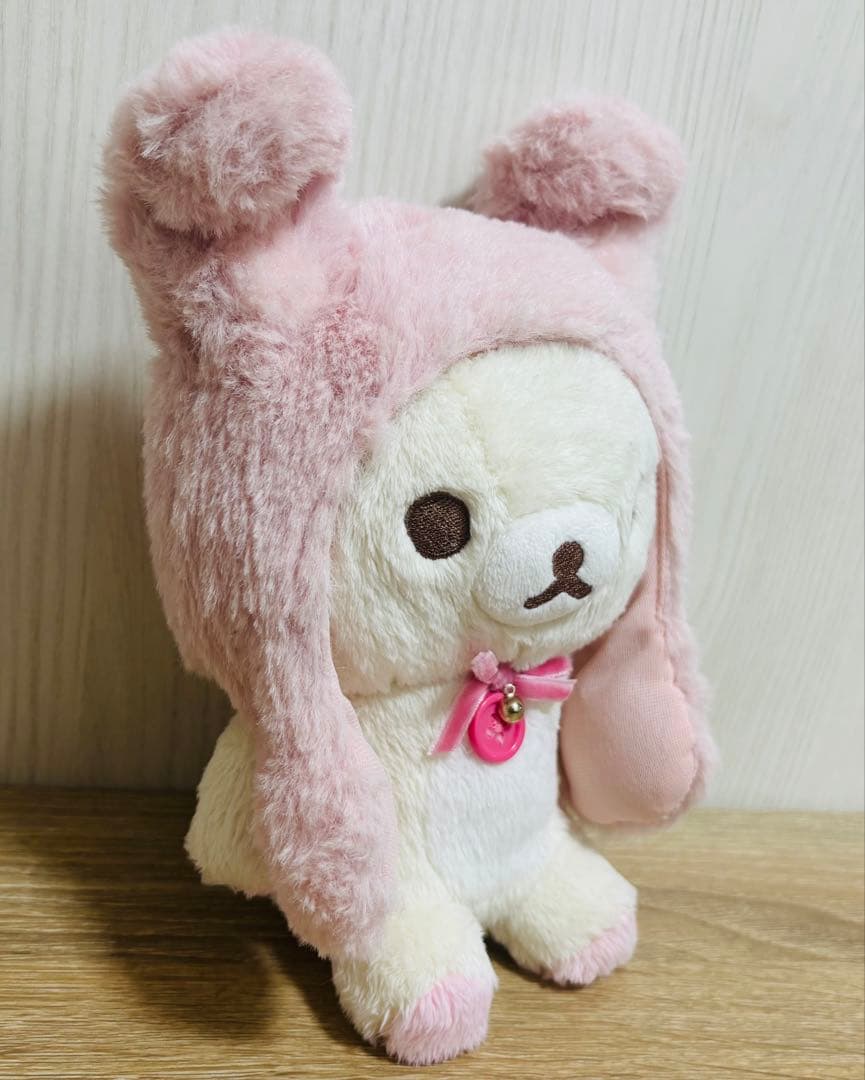 リラックマ ぴょこぴょこ ぬいぐるみ コリラックマとうさぎ ティータイム