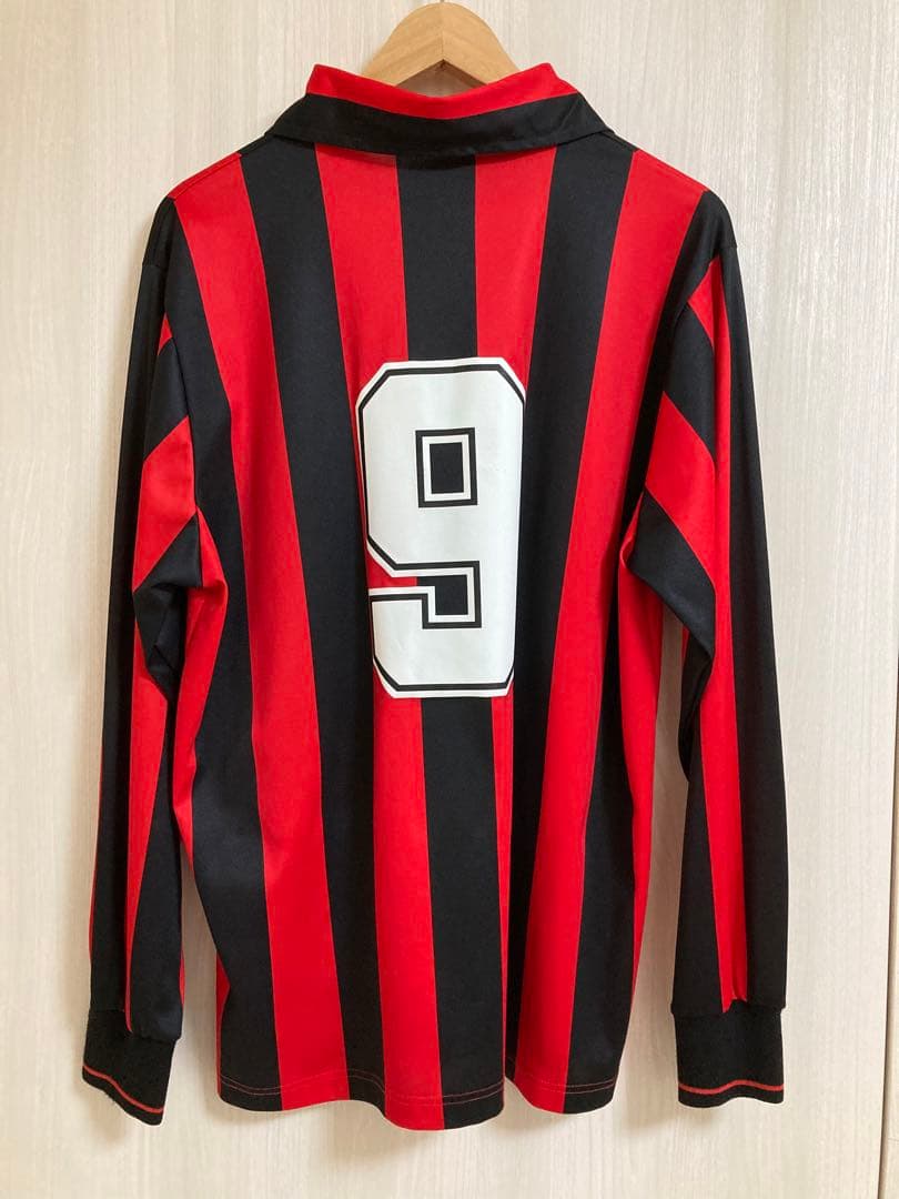 92/93 ACミラン ファンバステン　ホーム　長袖　XL