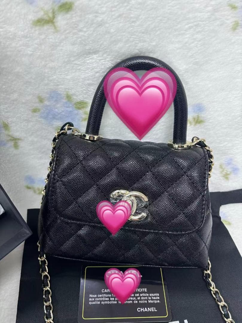 V✨VIP限定 非✨売品 ブラック ミニハンドバッグ lo