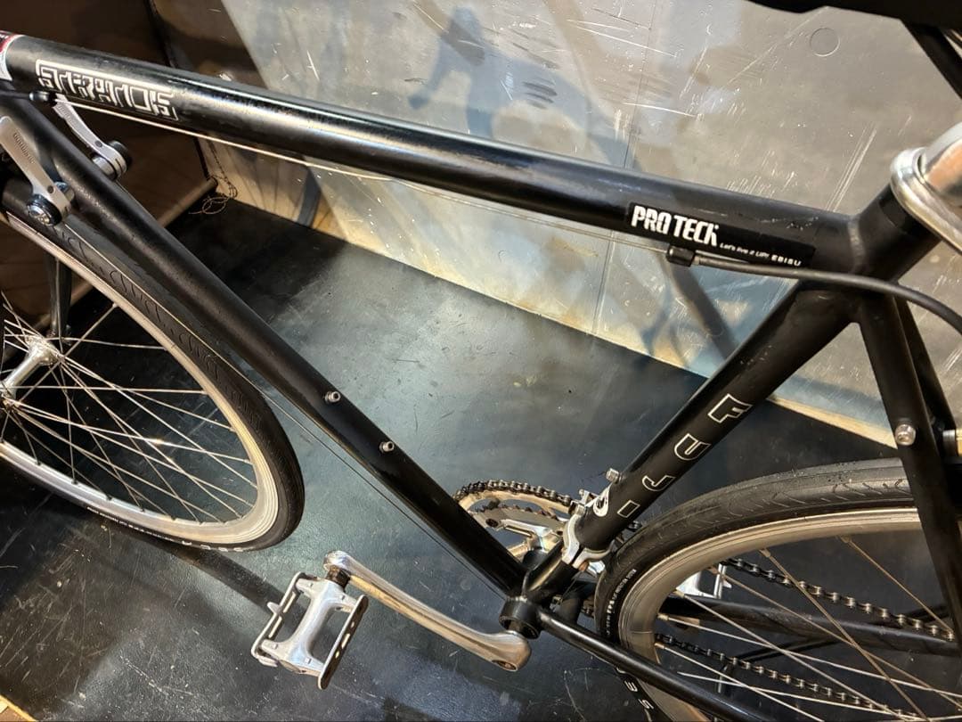 J25【大阪堺市/取引】訳ありクロスバイク FUJI STRATOS 520mm