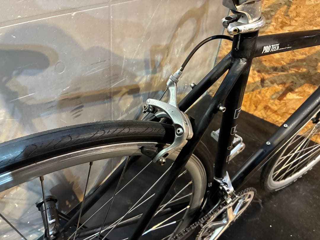 J25【大阪堺市/取引】訳ありクロスバイク FUJI STRATOS 520mm