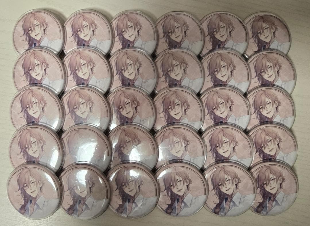 終遠のヴィルシュ シアン with sweet 缶バッチ 30個