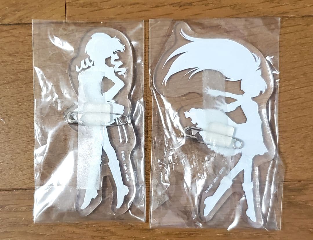 まどかマギカ 叛逆の物語 アクリルバッジ トートリュック付属品