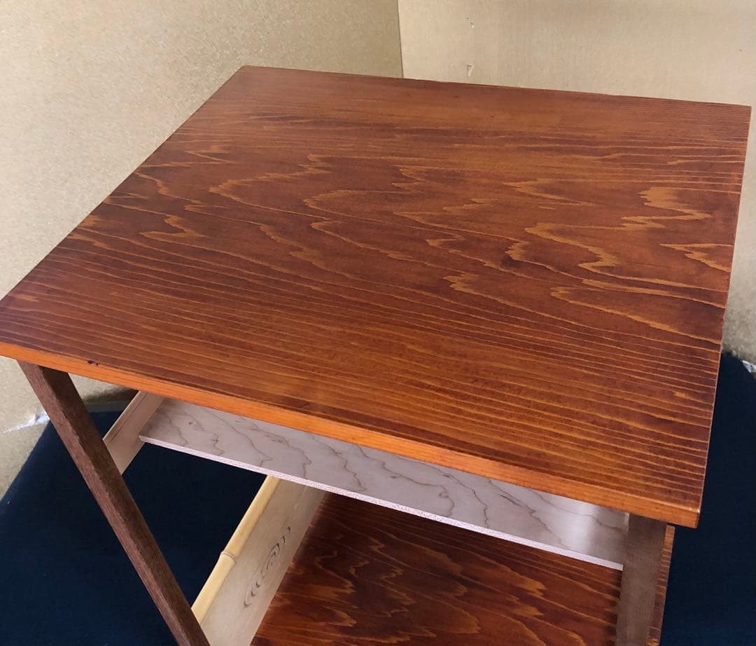 《レ》鵬雲斎好写 行雲棚 組立式 塗師川瀬表完作 作歴 共箱 251024い6