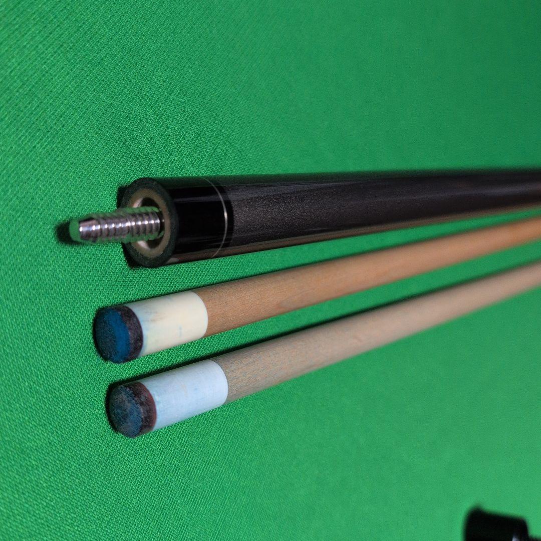 ビリヤードmezzキュー、シャフト2本