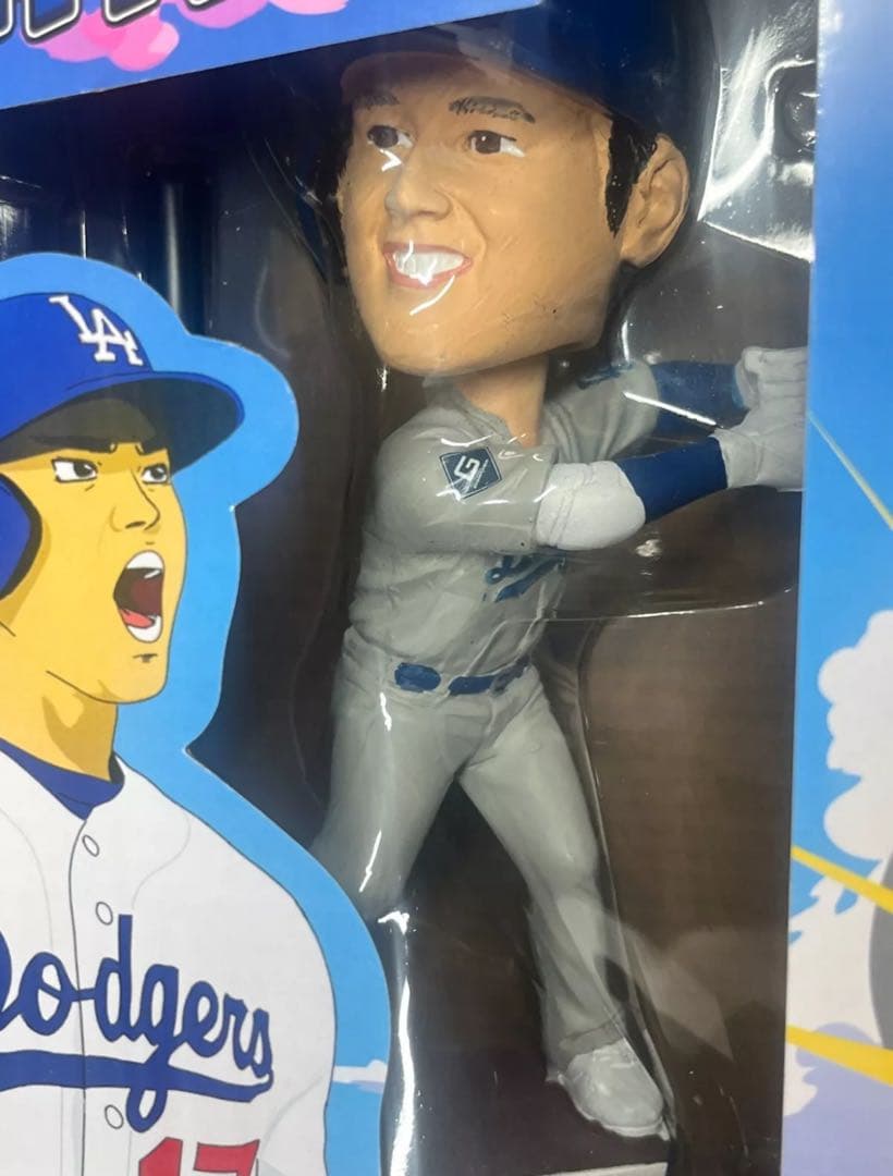 【新品】ドジャース　大谷翔平　ボブルヘッド 5/16 ビジター　グレー　ジャージ