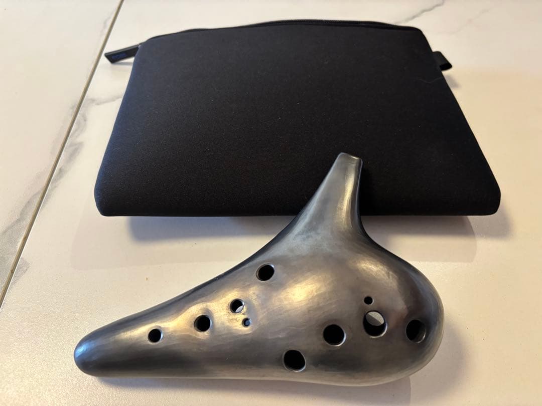 【美品】ヒロミチオカリナ AF管　ソフトケース付