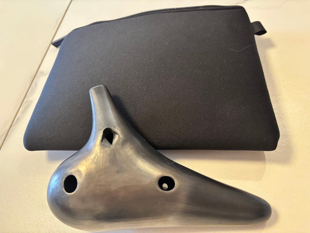 【美品】ヒロミチオカリナ AF管　ソフトケース付