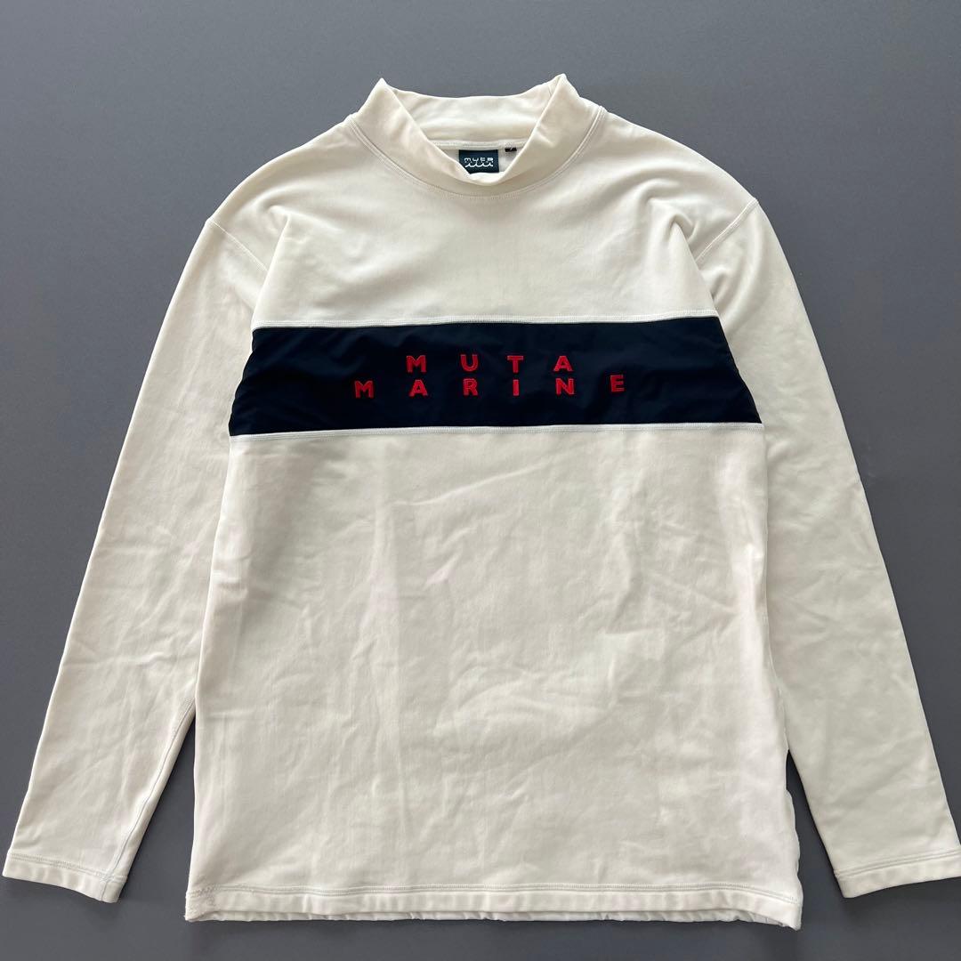mutaMARINE ムータマリン　裏起毛　モックネック　長袖シャツ　メンズ　8