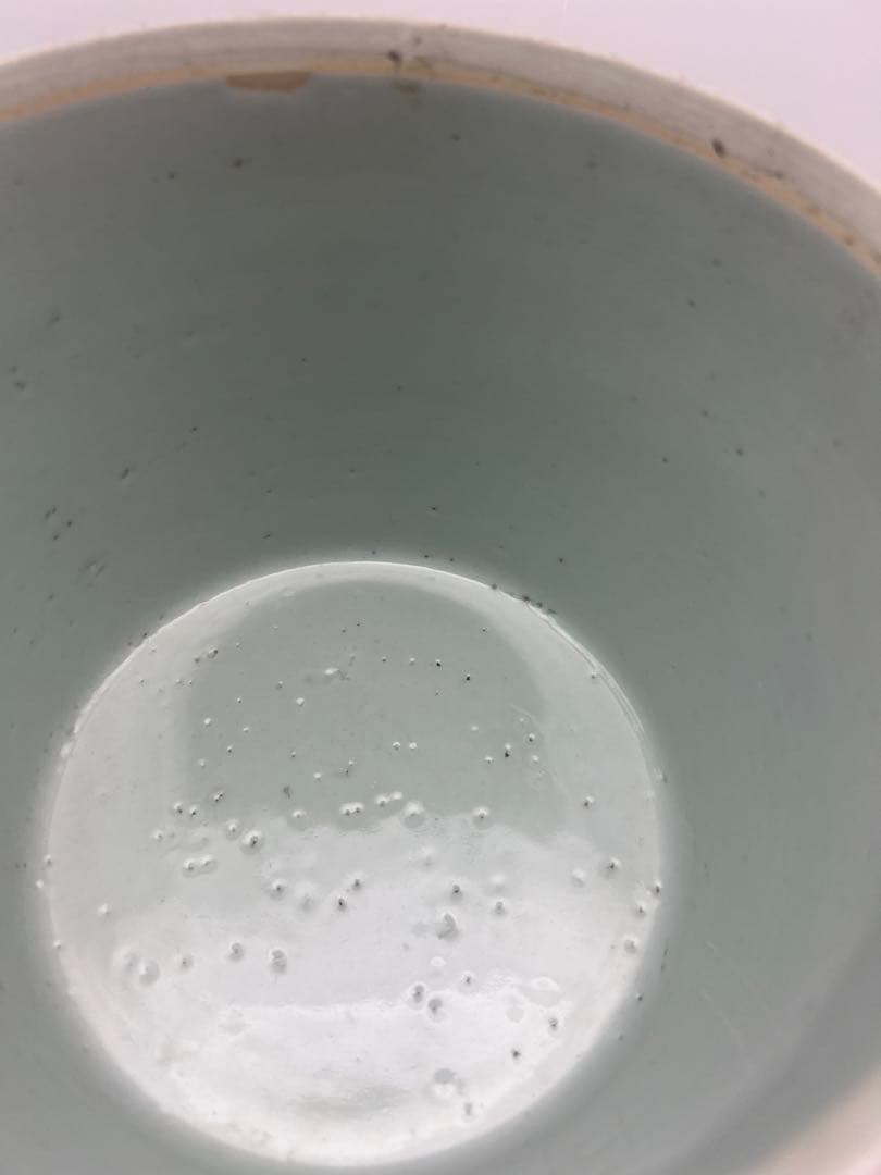 中国清朝染付清朝の青花碗骨董 古美術品　コレクション唐物　江戸　青磁アンティーク