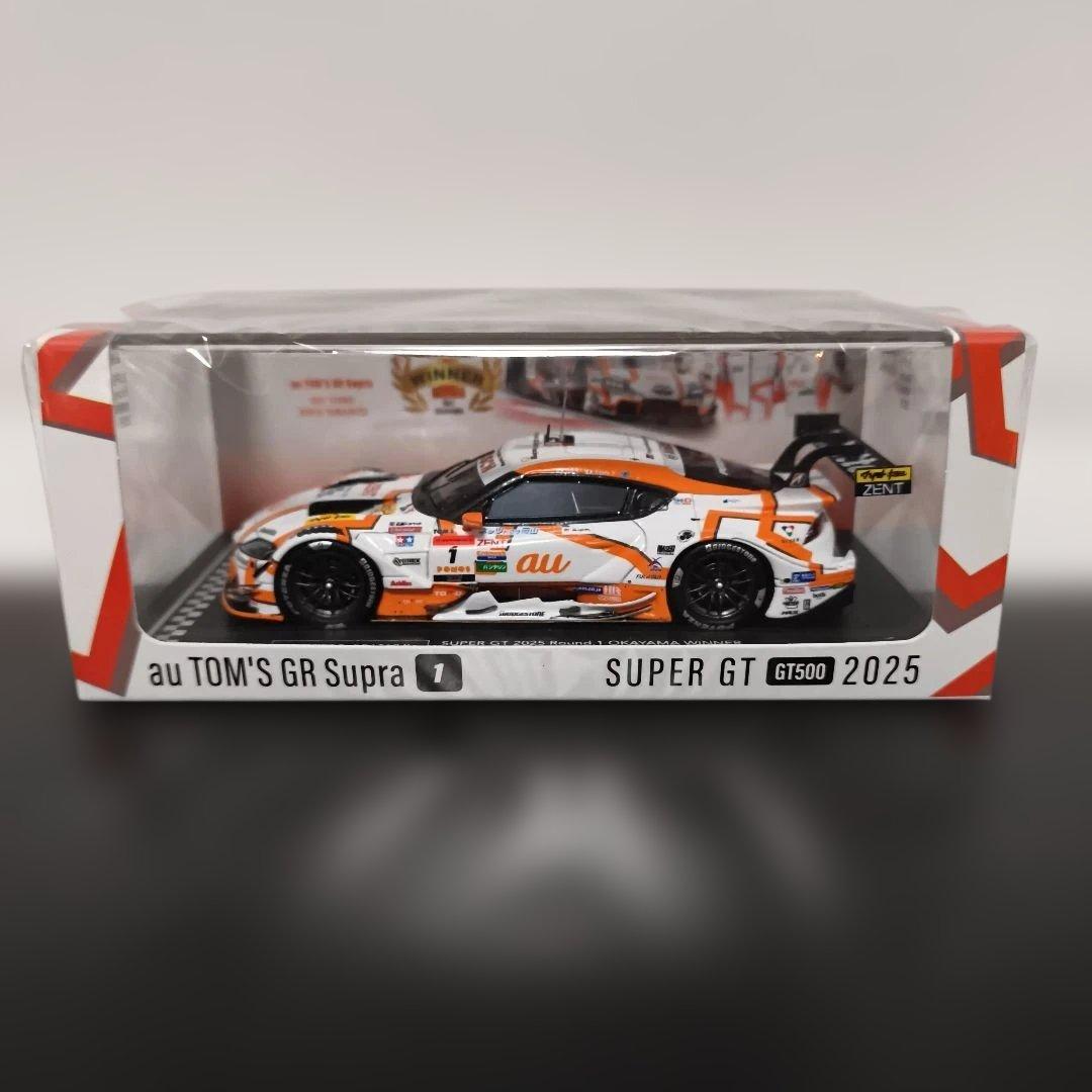 トムス特注 au TOM’S GR Supra 2025 岡山優勝 スパーク