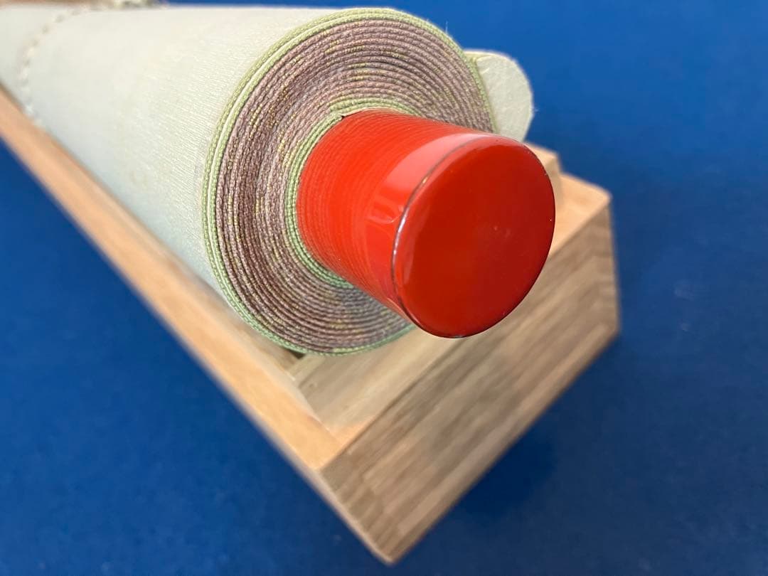 【売約済】菅楯彦　絹本　掛軸　共箱　2重箱（箱蓋破損）（日本画）