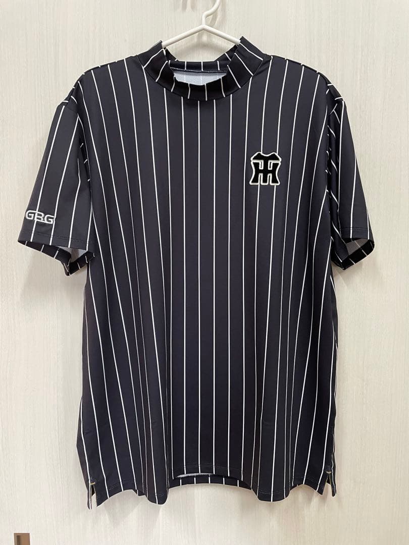 GBG 阪神タイガースコラボ　ストライプ ハイネックシャツ 半袖　新品未使用