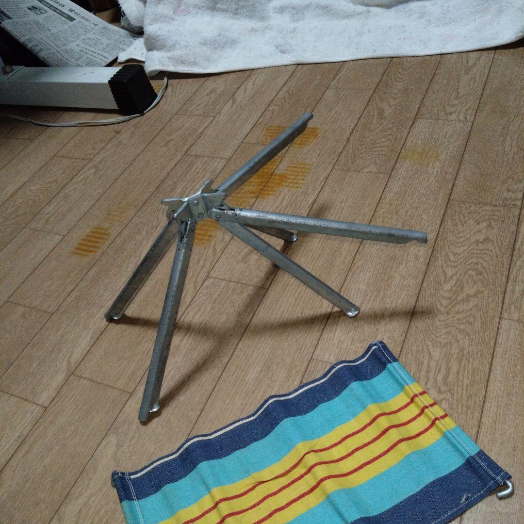 ★希少★昭和★レトロ★1970大阪万博見学 折りたたみイス