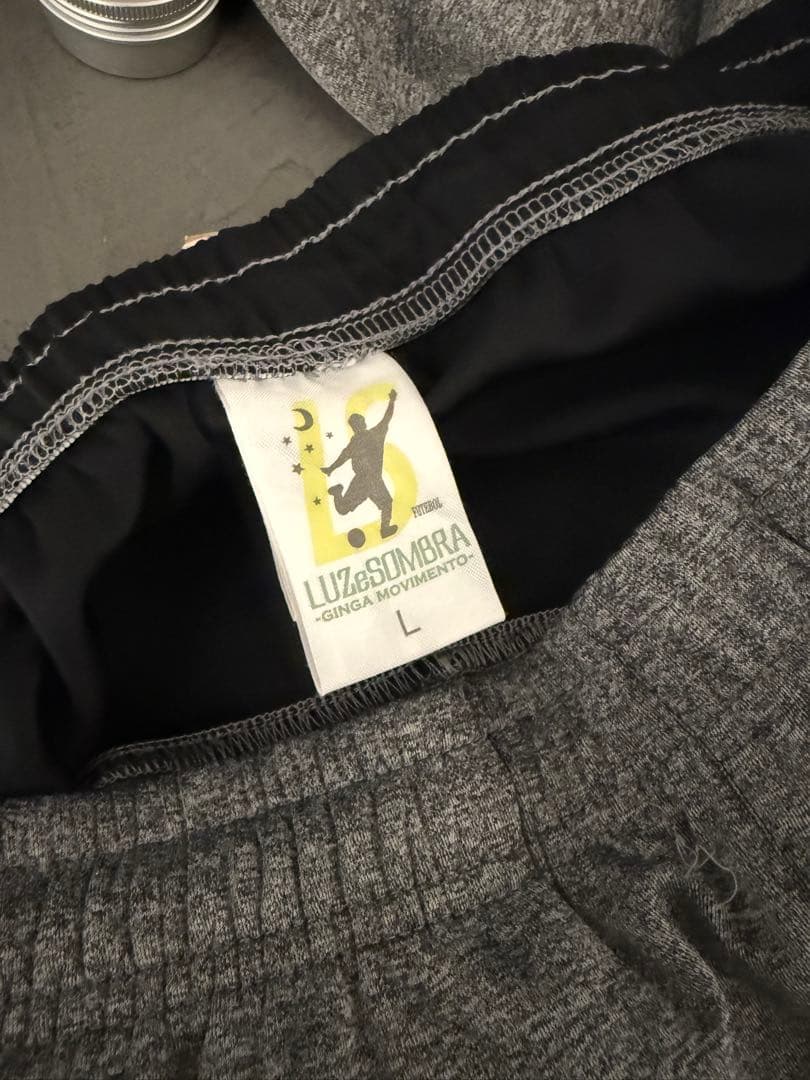 LUZeSOMBRA ジャージ上下セット グレー/ブラック