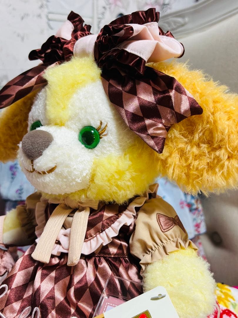 上海ディズニー　チョコレートクッキーアン　ぬいぐるみS➕コスチュームセット