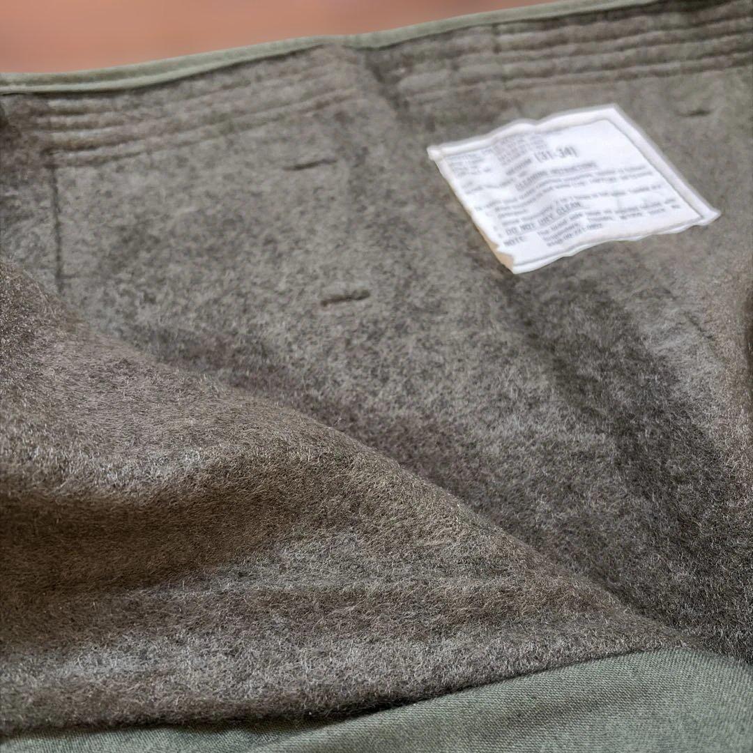 【超貴重・新品】米軍放出品　81年製　防寒・デッキパンツ