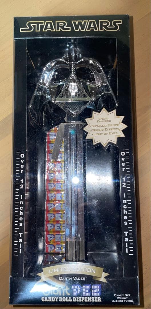STAR WARS ダース・ベイダー限定版GiantPEZディスペンサー未開封品
