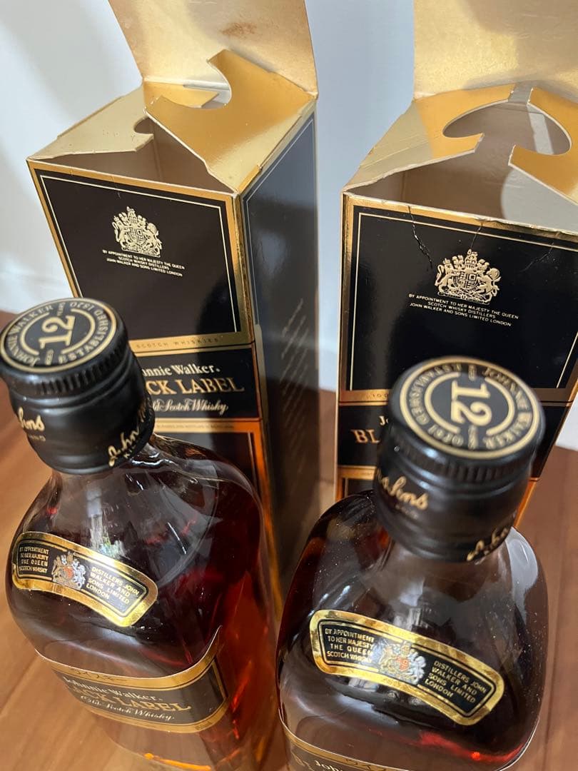 ウイスキー Johnnie Walker BLACK LABEL 750ml