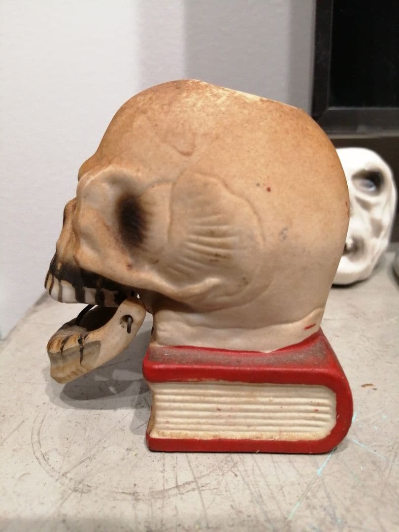 50s 　雰囲気　スカルオンブック　スカル　ドクロ　ビンテージ