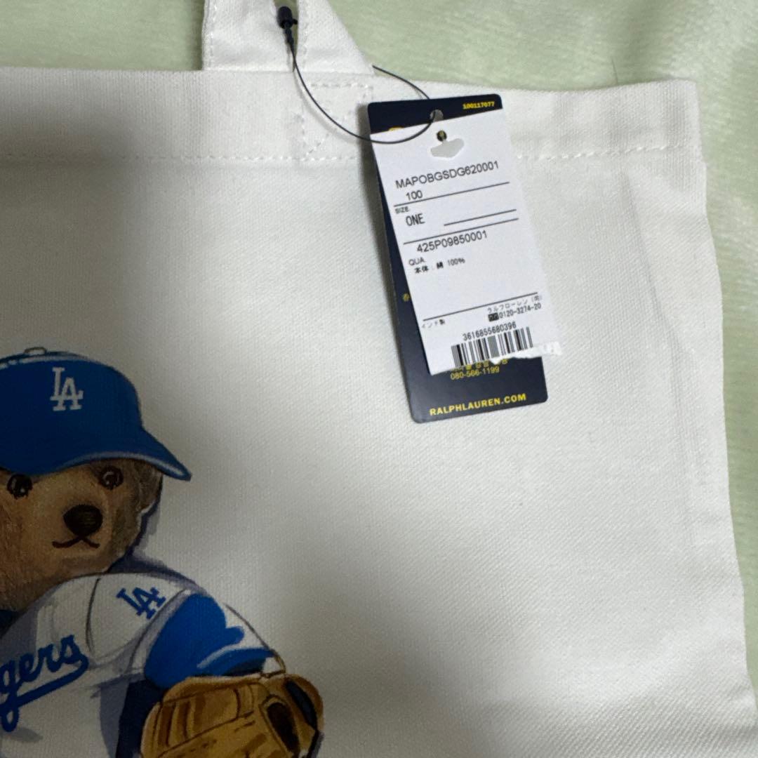 ラルフローレン×Dodgers 2025東京シリーズ限定トートバック