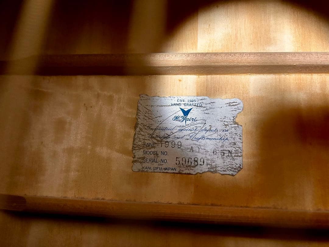 K.YAIRI AY-65 （桜井和寿使用モデル）アコースティックギター