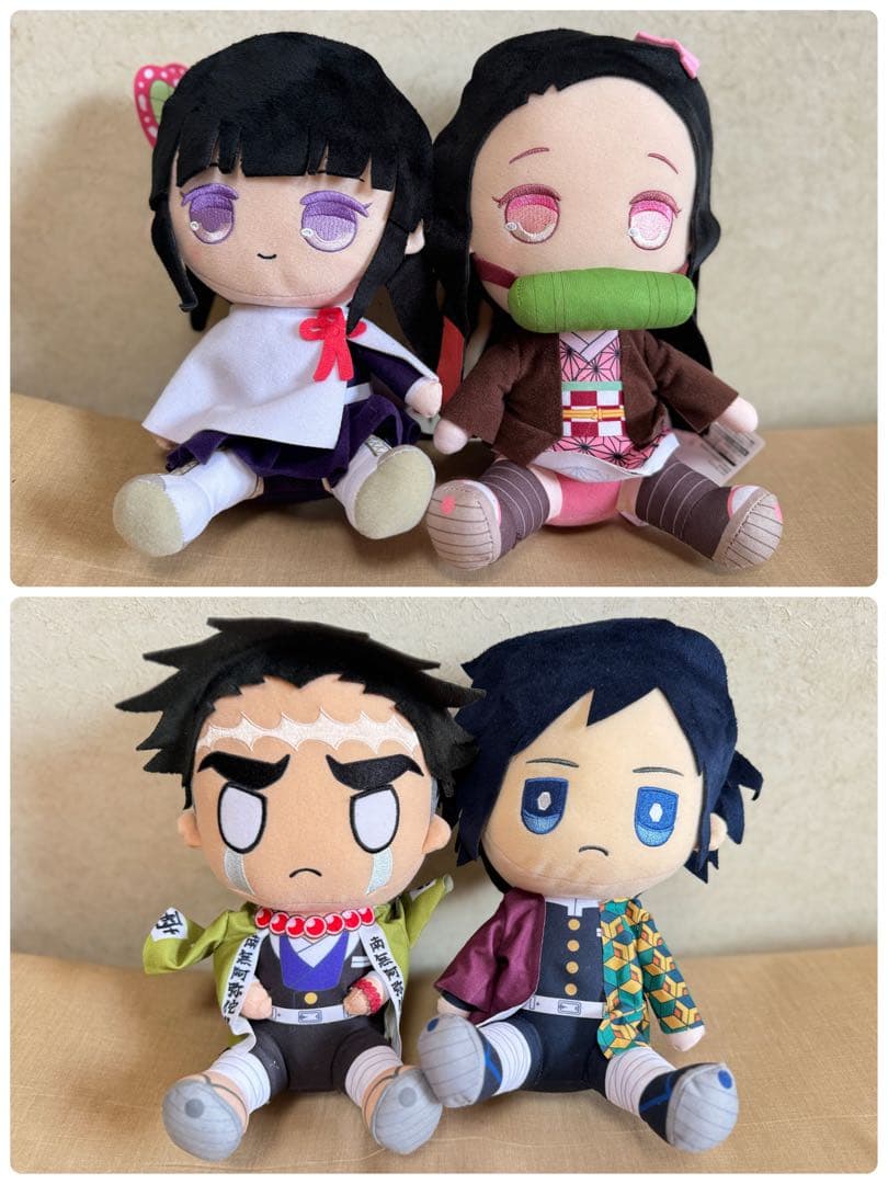 【新品未使用】鬼滅の刃まとめ売り！フィギュア Qposket ぬいぐるみ