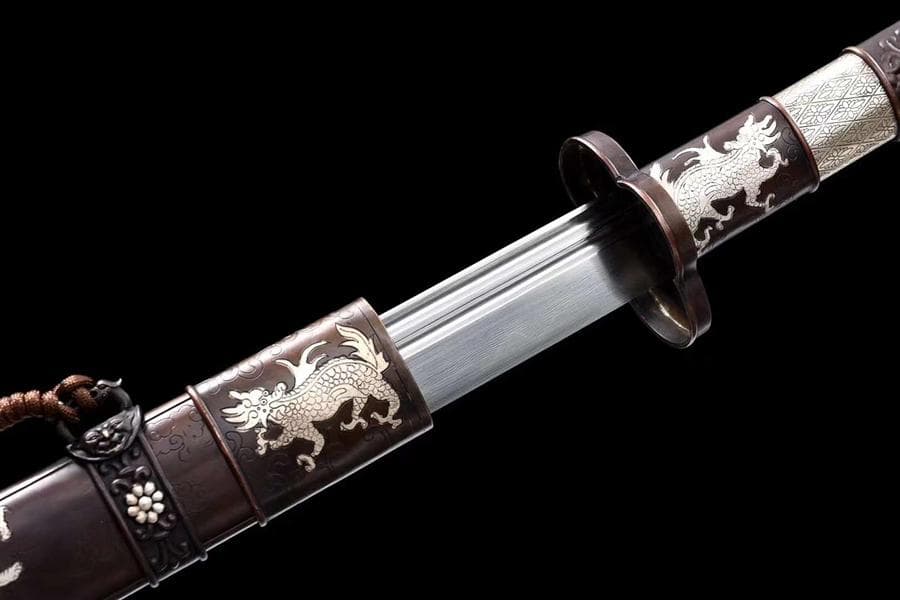 覇龍戦刃 模造刀 居合刀 武士道 武具 漢剣 唐刀 龍泉剣 手鍛造打