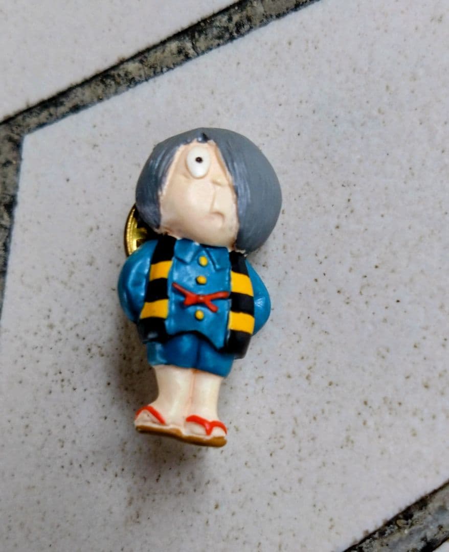 ヴィンテージ　ゲゲゲの鬼太郎　ピンバッジ　2個セット