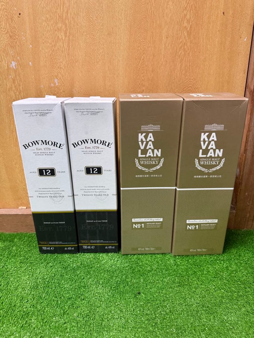 BOWMORE 12年 & KAVALAN NO.1 セット