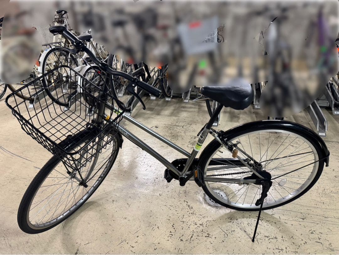 自転車 前カゴ付き