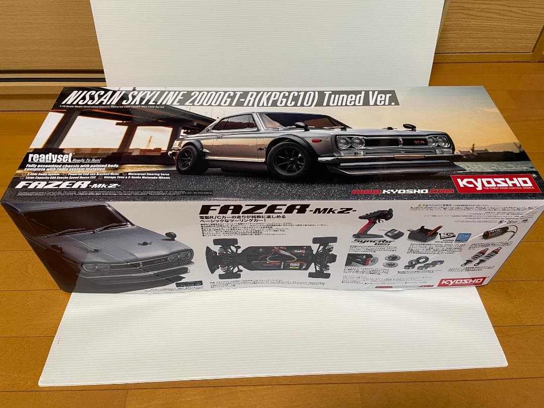京商 ラジコン フェーザー 日産 スカイライン 2000GT-R KPGC10