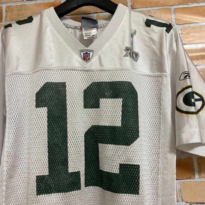 NFL グリーンベイ・パッカーズ　アーロンロジャース　ユニフォーム　[セール！]