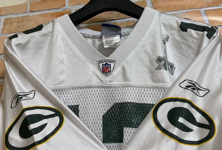 NFL グリーンベイ・パッカーズ　アーロンロジャース　ユニフォーム　[セール！]