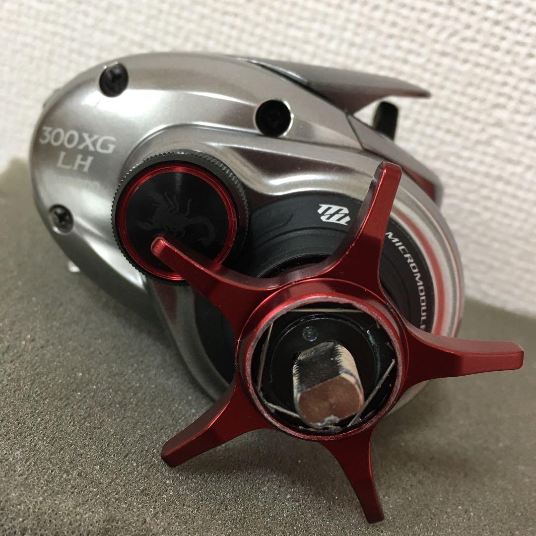 美品☆シマノ☆スコーピオンMD☆300XG LH☆ハンドル無し☆F-13