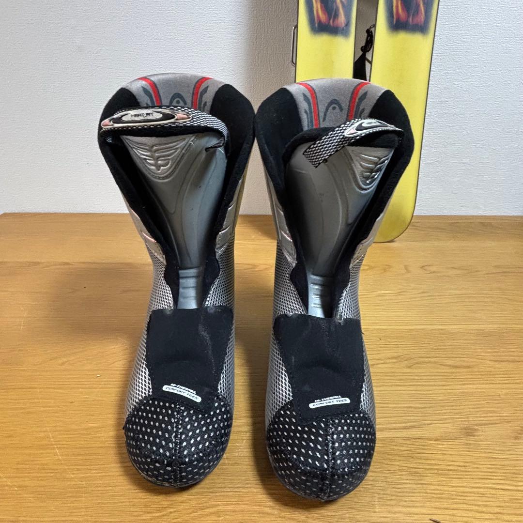 メンズ　ショートスキー　ファンスキーセット　Line head 27cブーツ付