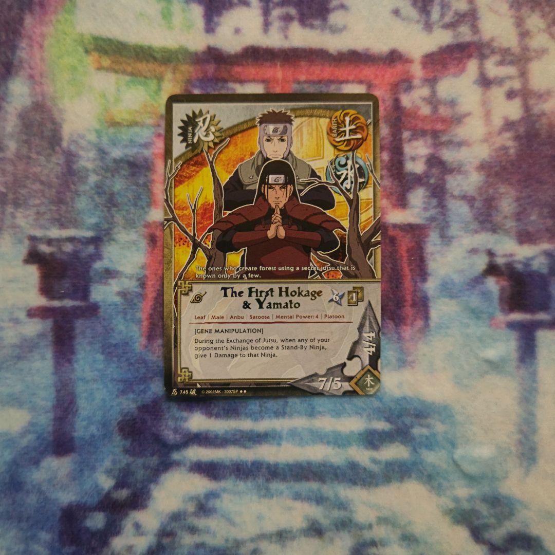 NARUTO ナルトカードゲーム CCG 初代火影 ヤマト R