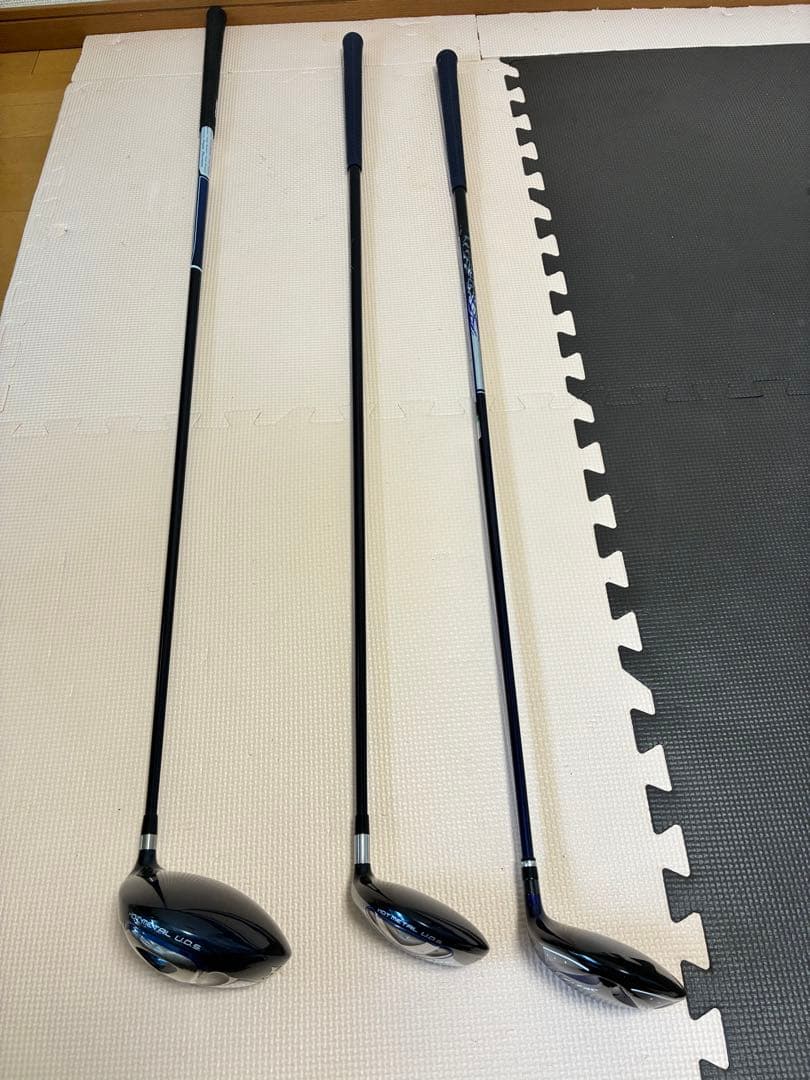 美品 ミズノ ドライバー ウッド 3本セット 1w 3w 7w jpx