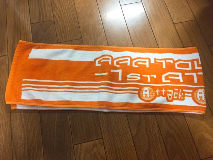 AAA 西島隆弘　nissy 1st ATTACK マフラータオル