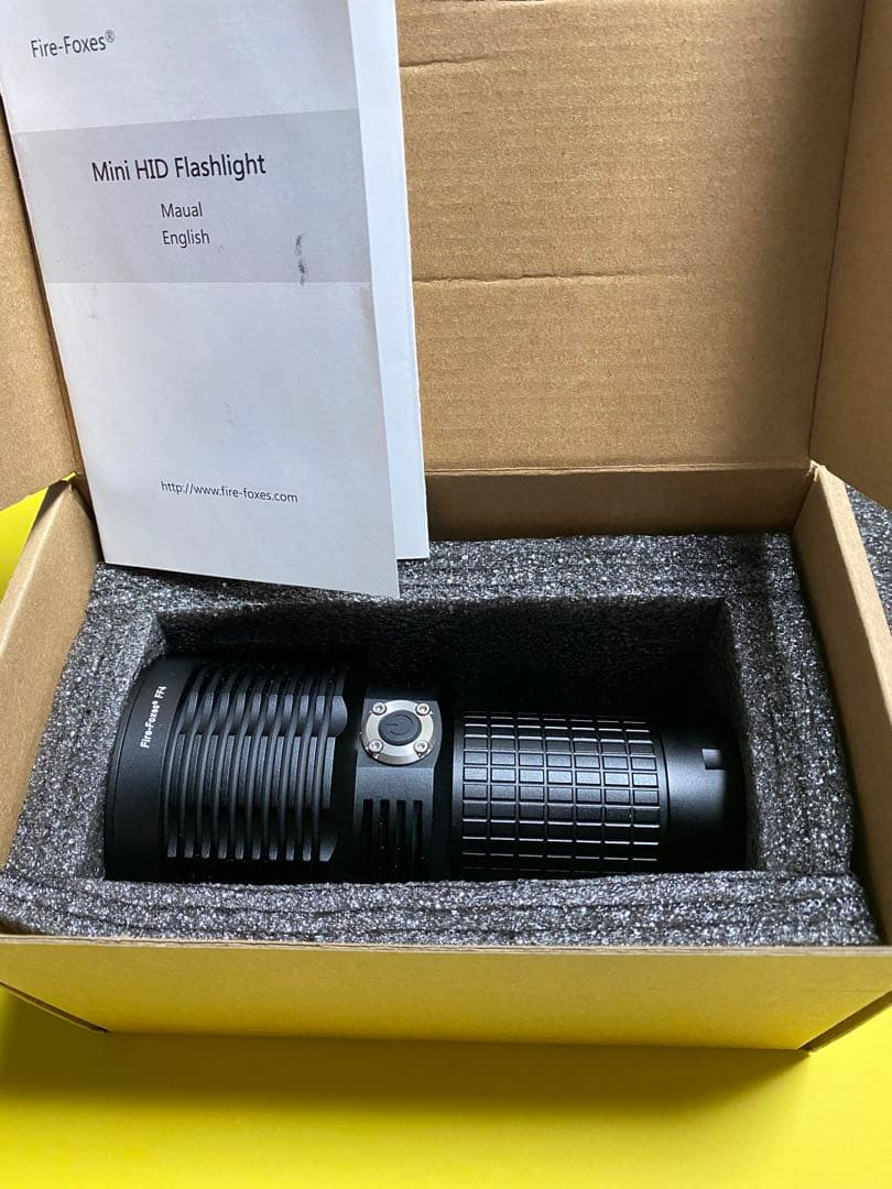 s*8様 【新品 点灯チェック】Fire-Foxes 40W HID Flash