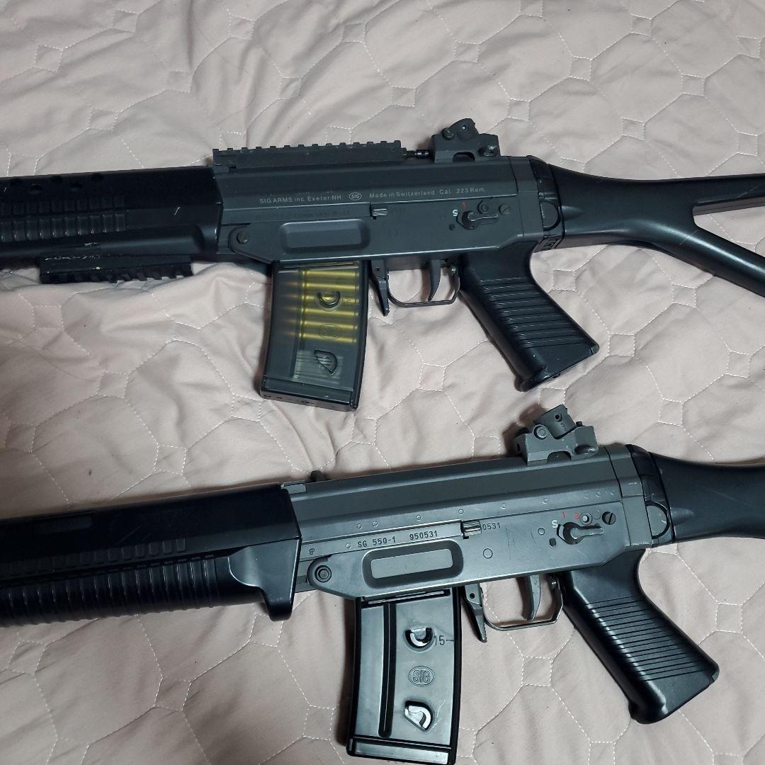 絶版品 東京マルイ　SIG551とSIG552