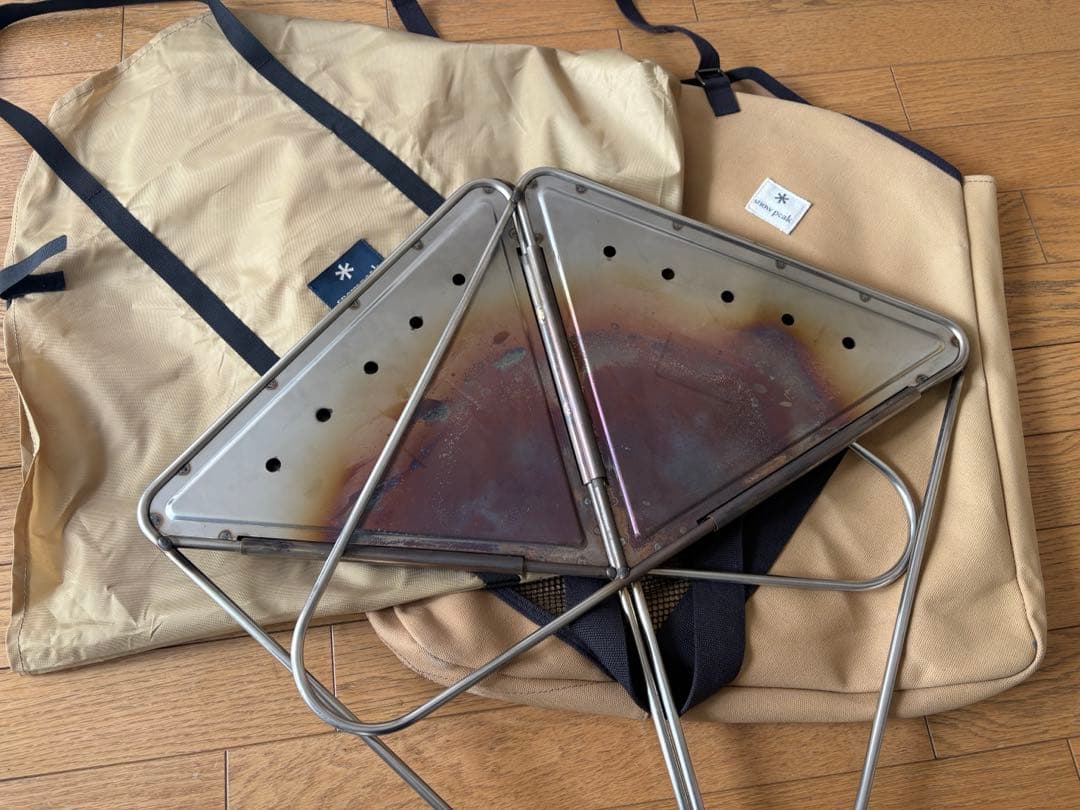 【スノーピーク】焚き火台L + コンプリート収納ケース付き
