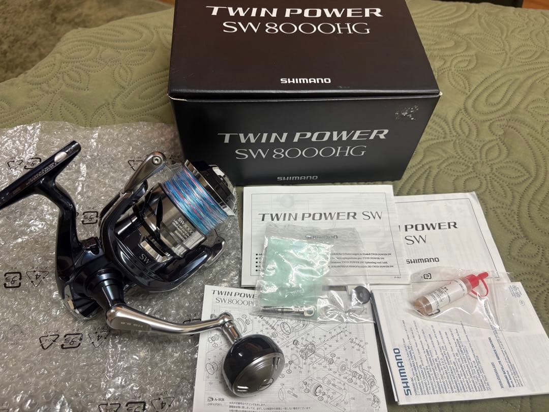 リール SHIMANO 21Twin power sw8000HG