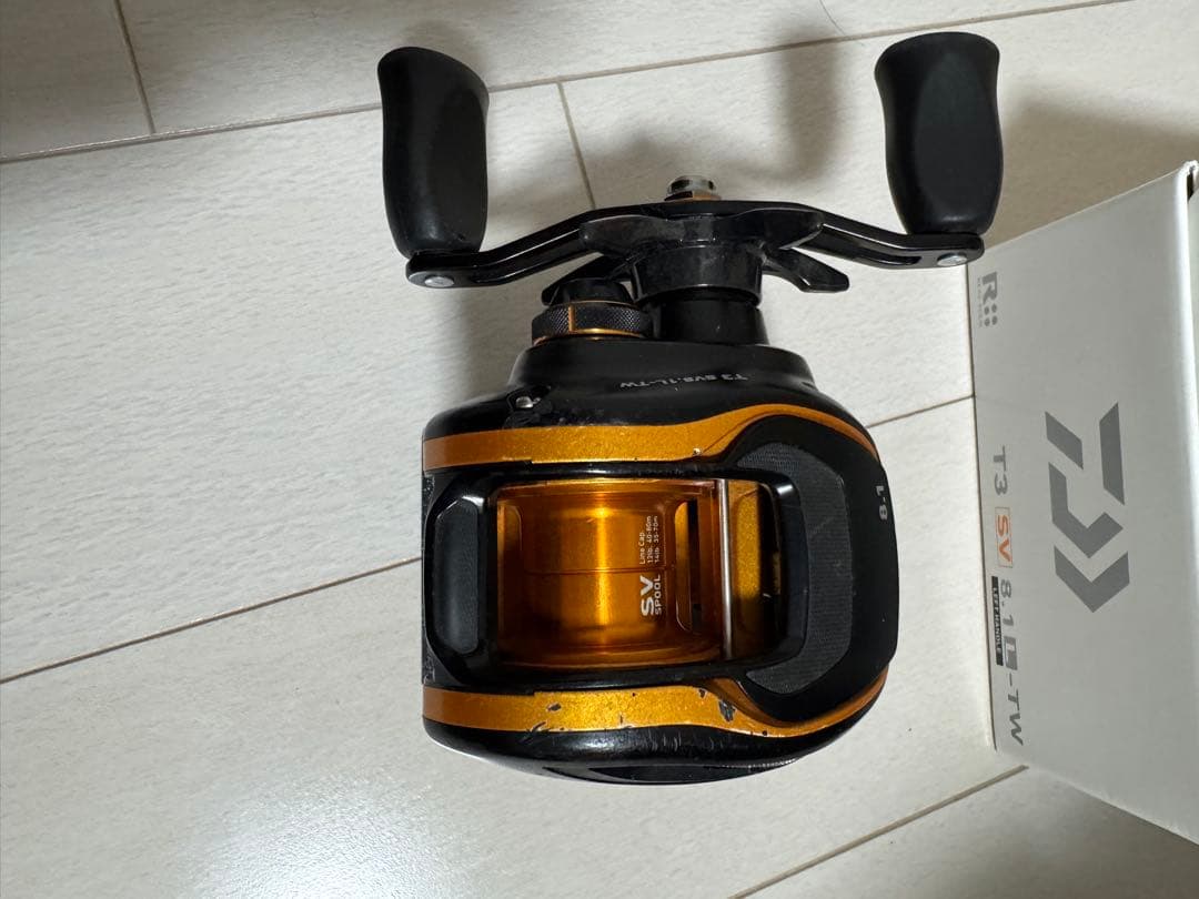 ダイワ　T3 SV 8.1L-TW ベイトリール