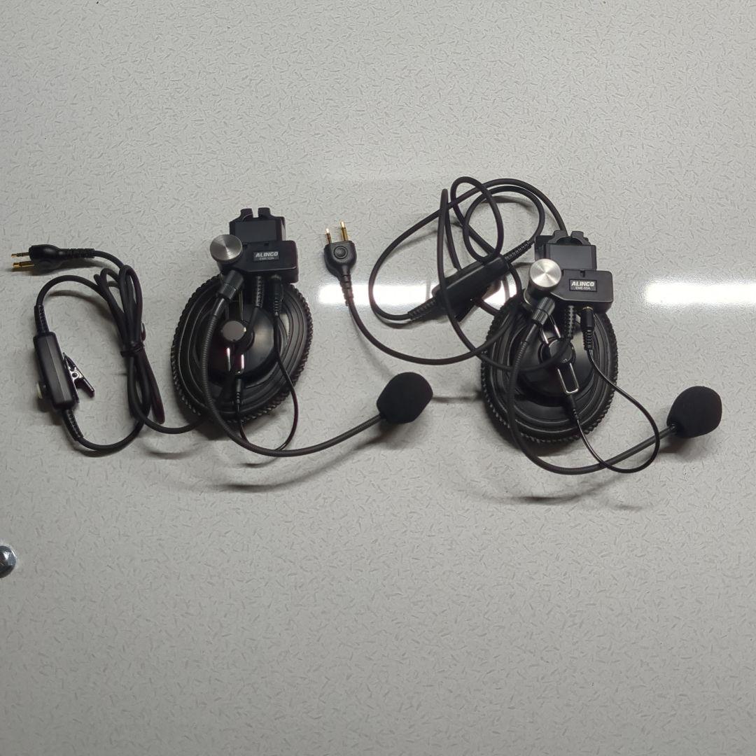 ALINCO DJ-R1000D EME-53A ヘッドセット 2個セット新品