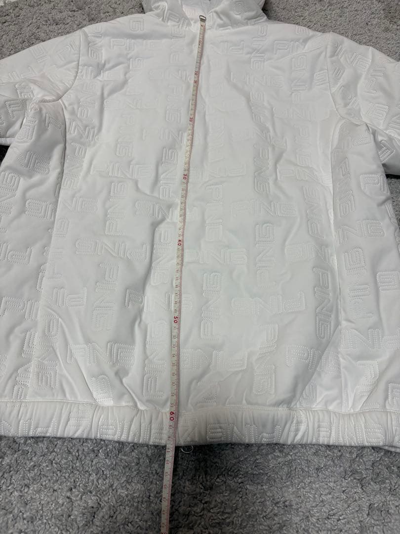 PING フード付きキルティングアウター