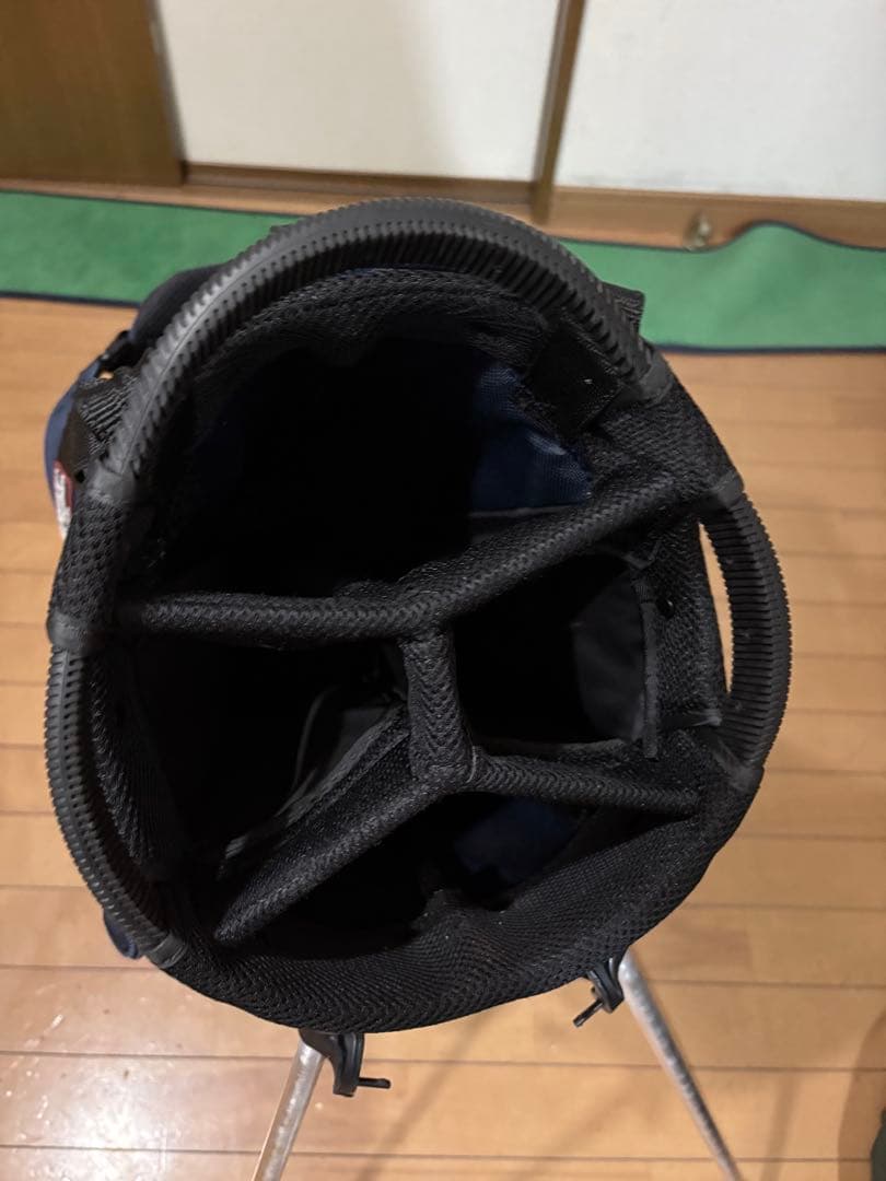 サンマウンテン　BRIEFING ネイビー キャディバッグ　スタンド