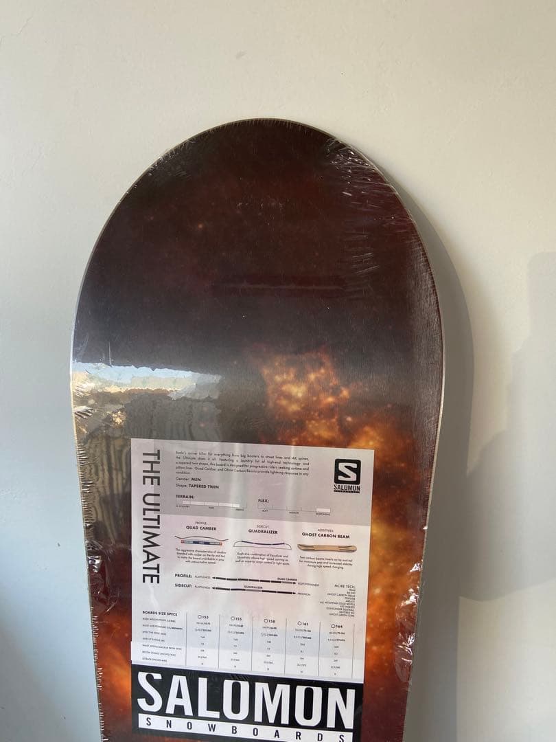 【新品】サロモン　アルティメットライド153　後期モデル